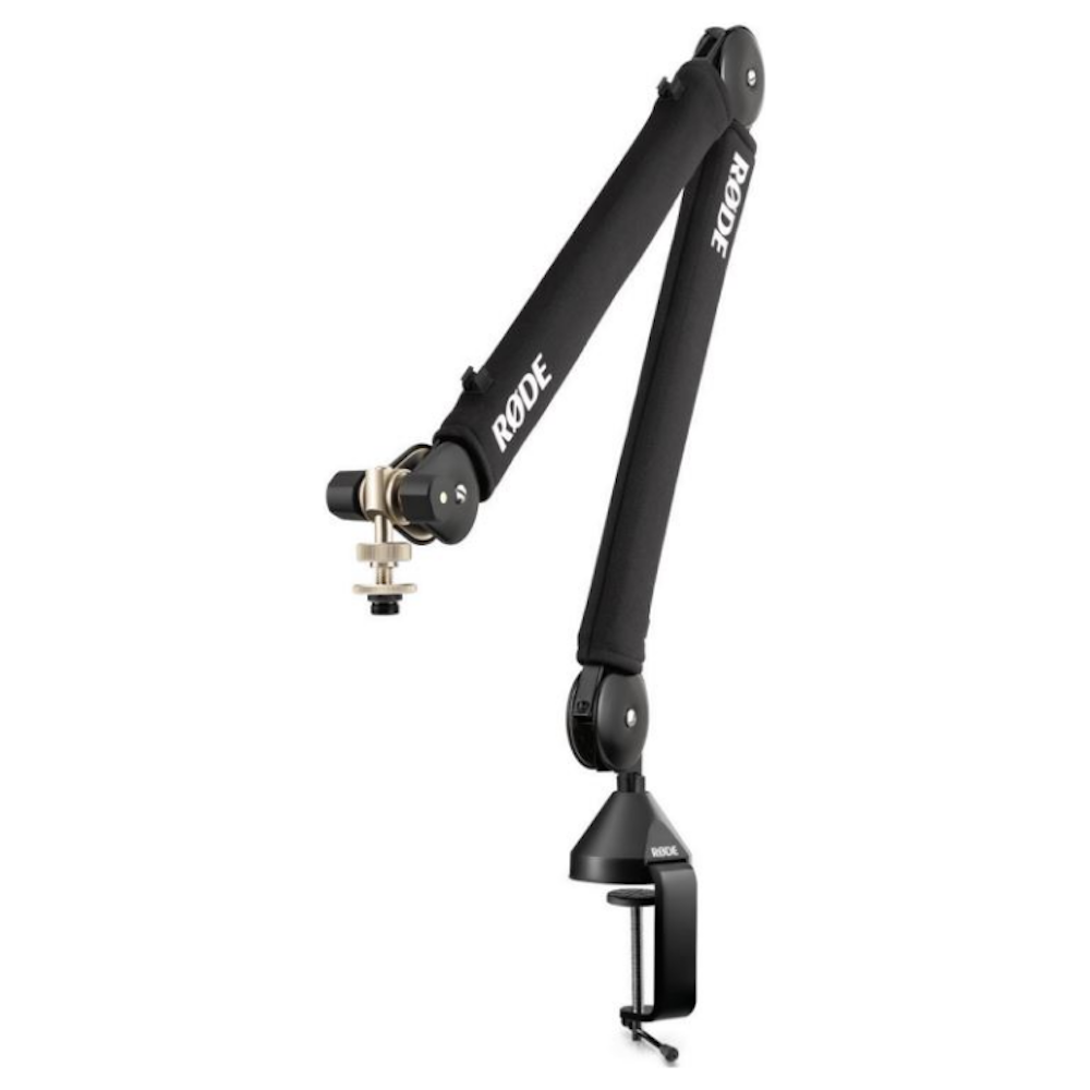 A large main feature product image of RODE PSA1+ Professional Studio Boom Mic Arm