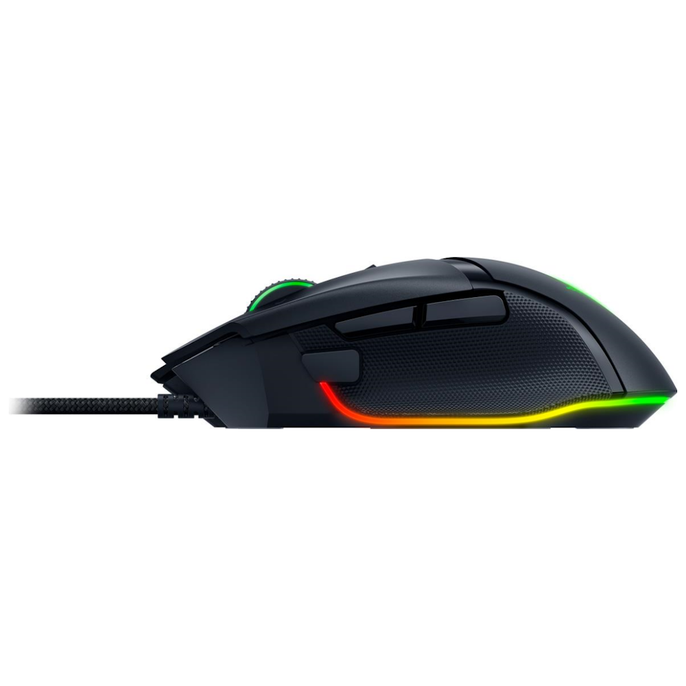 A large main feature product image of Razer Basilisk V3 - Ergonomic Wired Gaming Mouse