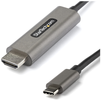 Product image of Startech 5m USB C to HDMI Cable 4K 60Hz HDR10 - USB-C to HDMI - Click for product page of Startech 5m USB C to HDMI Cable 4K 60Hz HDR10 - USB-C to HDMI