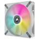 A small tile product image of Corsair iCUE ML140 RGB Elite 140mm Mag-Lev RGB PWM Cooling Fan Dual Pack White