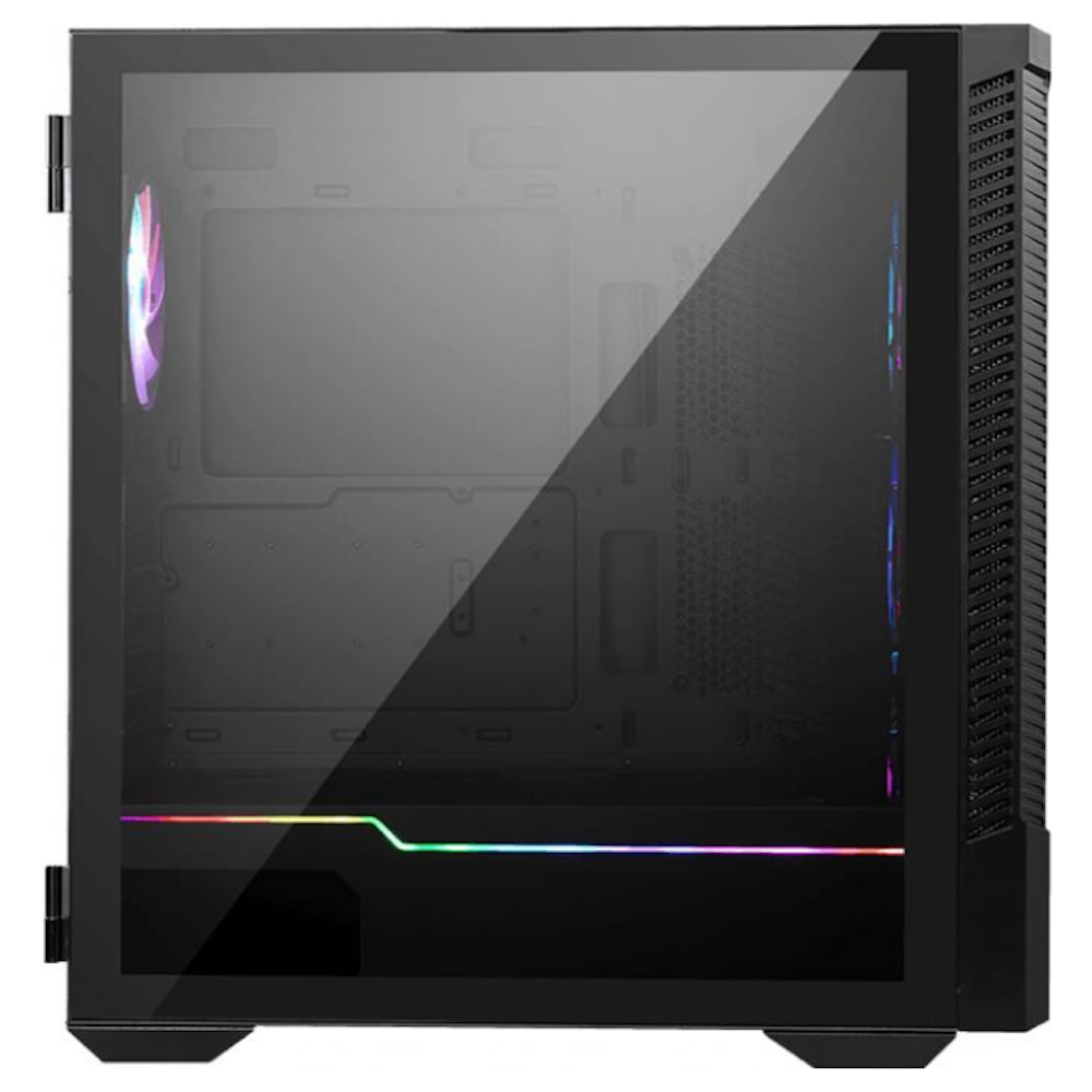 A large main feature product image of MSI MPG Velox 100R Mid Tower Case - Black