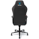A small tile product image of BattleBull Vaporweave 2 Gaming Chair Dark Grey/Turquoise