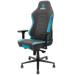 A product image of BattleBull Vaporweave 2 Gaming Chair - Dark Grey/Turquoise