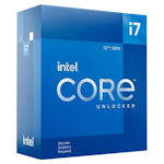 An image of Intel Core i7 12700KF Alder Lake 12 Core 20 Thread Up To 5.0Ghz LGA1700 - No HSF/No iGPU Retail Box
