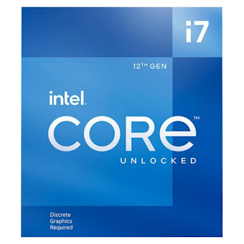 Product image of Intel Core i7 12700KF Alder Lake 12 Core 20 Thread Up To 5.0Ghz LGA1700 - No HSF/No iGPU Retail Box - Click for product page of Intel Core i7 12700KF Alder Lake 12 Core 20 Thread Up To 5.0Ghz LGA1700 - No HSF/No iGPU Retail Box