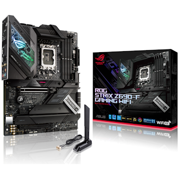 Product image of ASUS ROG Strix Z690-F Gaming WIFI LGA1700 ATX Desktop Motherboard - Click for product page of ASUS ROG Strix Z690-F Gaming WIFI LGA1700 ATX Desktop Motherboard