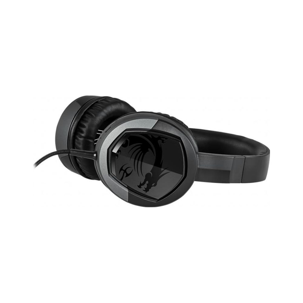 A large main feature product image of MSI Immerse GH30 V2 Wired Gaming Headset