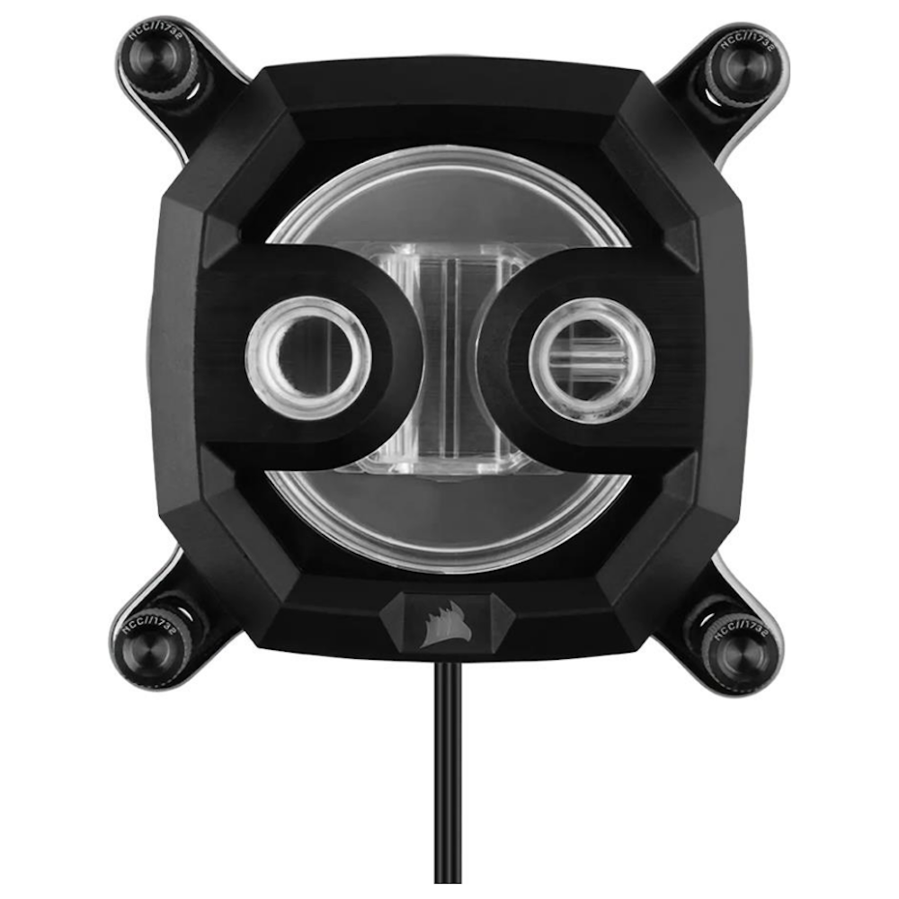 Corsair Hydro X Series XC7 RGB PRO CPU Water Block (1700/1200/AM5/AM4) —  Black