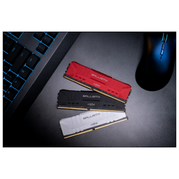 Product image of Crucial 8GB Single Ballistix DDR4 C16 3200MHz Red - Click for product page of Crucial 8GB Single Ballistix DDR4 C16 3200MHz Red