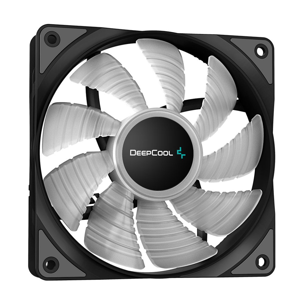 A large main feature product image of Deepcool Castle 360EX A-RGB 360mm AIO CPU Cooler - Black