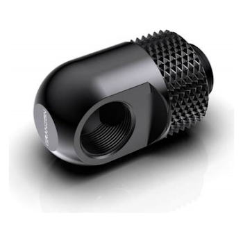 Product image of Bykski GD-90 Granzon G 1/4in. Male to Female 90 Degree Rotary Elbow Fitting Black - Click for product page of Bykski GD-90 Granzon G 1/4in. Male to Female 90 Degree Rotary Elbow Fitting Black