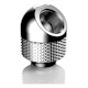 A small tile product image of Bykski GD-45 Granzon G 1/4in. Male to Female 45 Degree Rotary Elbow Fitting Silver
