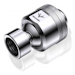 A product image of Bykski GD-X Granzon G 1/4in. Male to Female Multi Directional Free Rotary Elbow Fitting Silver