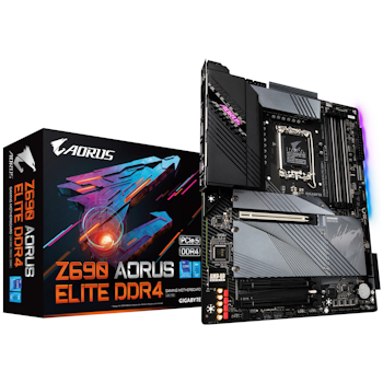 Product image of Gigabyte Z690 Aorus Elite DDR4 LGA1700 ATX Desktop Motherboard - Click for product page of Gigabyte Z690 Aorus Elite DDR4 LGA1700 ATX Desktop Motherboard
