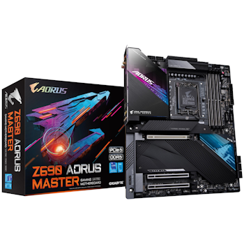 Product image of Gigabyte Z690 Aorus Master LGA1700 eATX Desktop Motherboard - Click for product page of Gigabyte Z690 Aorus Master LGA1700 eATX Desktop Motherboard