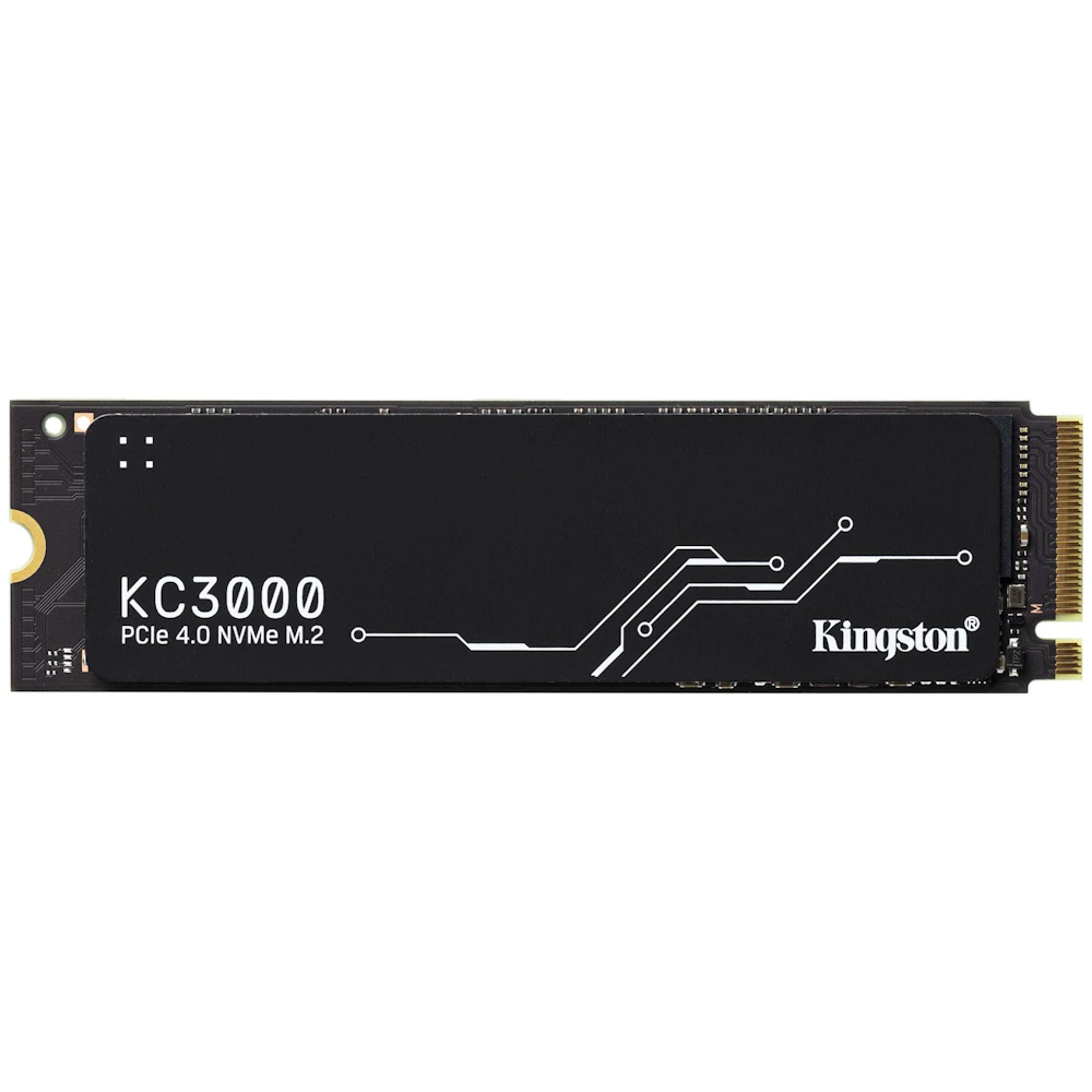 Kingston KC3000 PCIe Gen4 NVMe M.2 SSD - 4TB