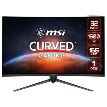 Product image of MSI AG321CQR 31.5" Curved QHD FreeSync Premium 165Hz 1MS VA LED Gaming Monitor - Click for product page of MSI AG321CQR 31.5" Curved QHD FreeSync Premium 165Hz 1MS VA LED Gaming Monitor