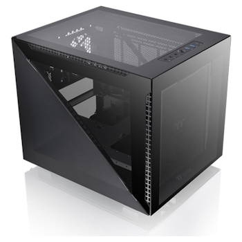 Product image of Thermaltake Divider 200 Tempered Glass Mini Case Black - Click for product page of Thermaltake Divider 200 Tempered Glass Mini Case Black