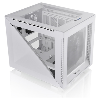 Product image of Thermaltake Divider 200 Tempered Glass Mini Case Snow - Click for product page of Thermaltake Divider 200 Tempered Glass Mini Case Snow