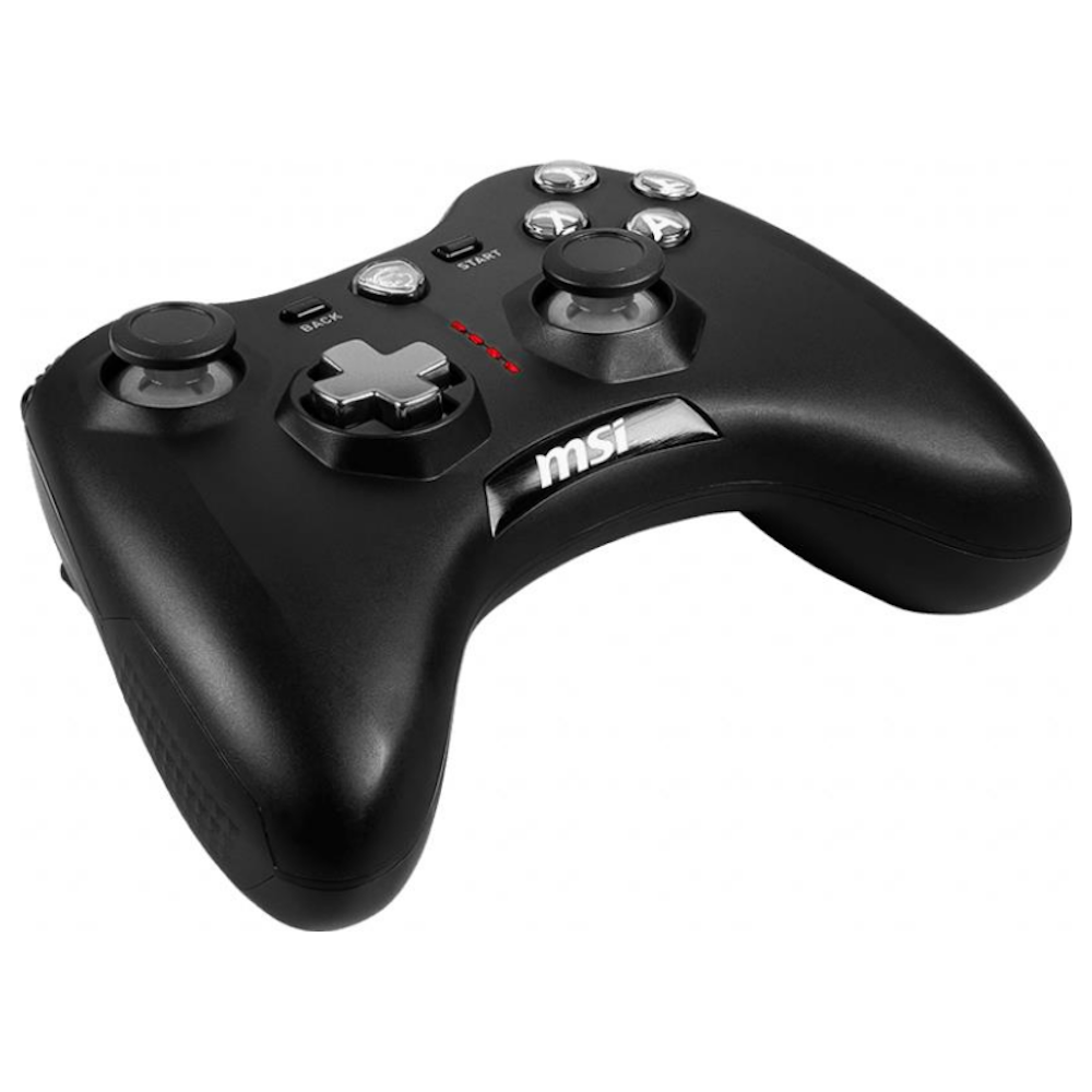 A large main feature product image of MSI Force GC20 V2 Wired Controller Black