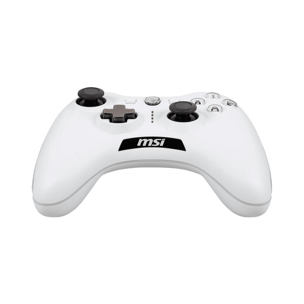 A large main feature product image of MSI Force GC20 V2 Wired Controller White