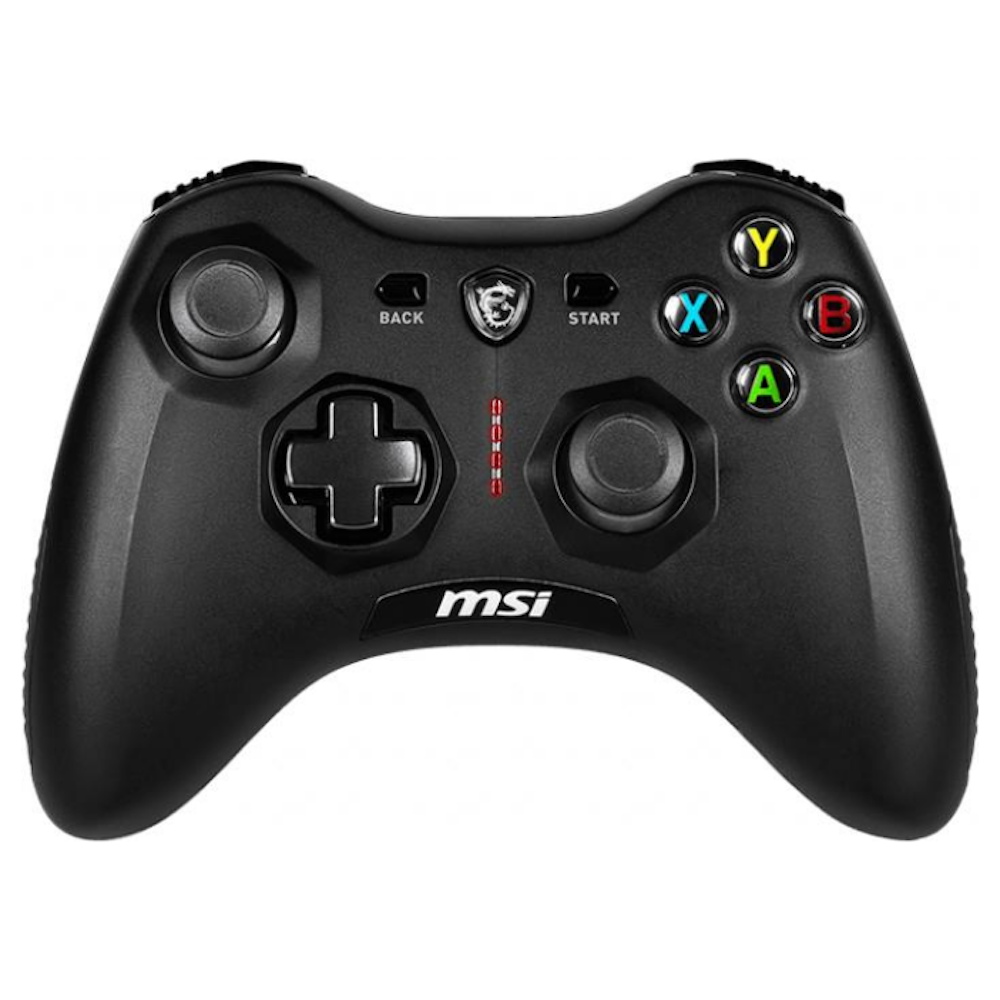 A large main feature product image of MSI Force GC30 V2 Wireless Controller Black