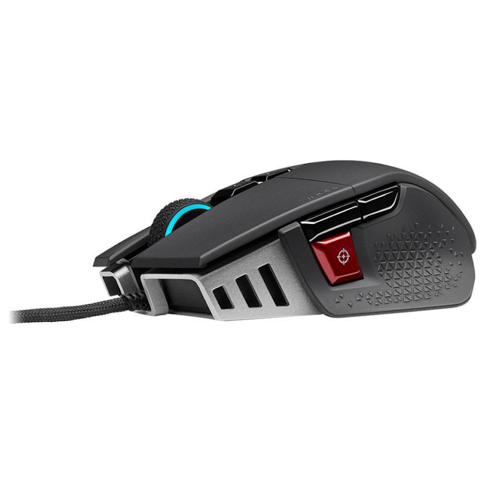 A large main feature product image of Corsair M65 RGB ULTRA Tunable FPS Gaming Mouse