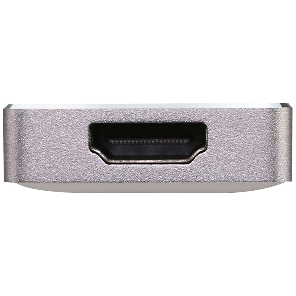 A large main feature product image of ATEN USB-C Multiport Mini Dock with Power Pass-Through