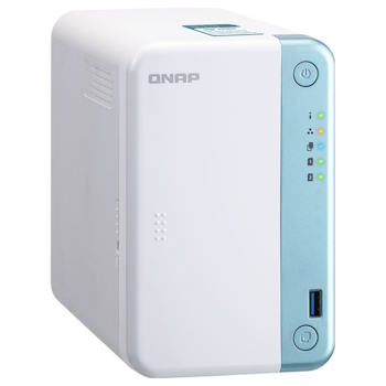 Product image of QNAP TS-251D-2G 2.0GHz 2GB 2 Bay NAS Enclosure - Click for product page of QNAP TS-251D-2G 2.0GHz 2GB 2 Bay NAS Enclosure