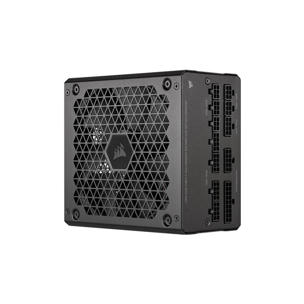 A large main feature product image of Corsair RM850 850W 80PLUS Gold Fully Modular ATX PSU 2021