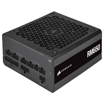 Product image of Corsair RM650 650W 80PLUS Gold Fully Modular ATX PSU 2021 - Click for product page of Corsair RM650 650W 80PLUS Gold Fully Modular ATX PSU 2021