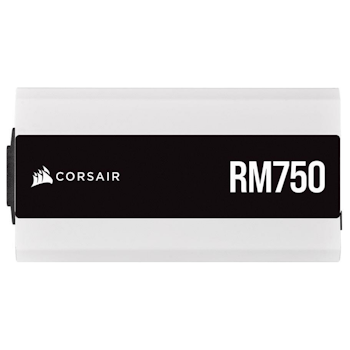 Product image of Corsair RM750 2021 750W Gold ATX Modular PSU - White - Click for product page of Corsair RM750 2021 750W Gold ATX Modular PSU - White