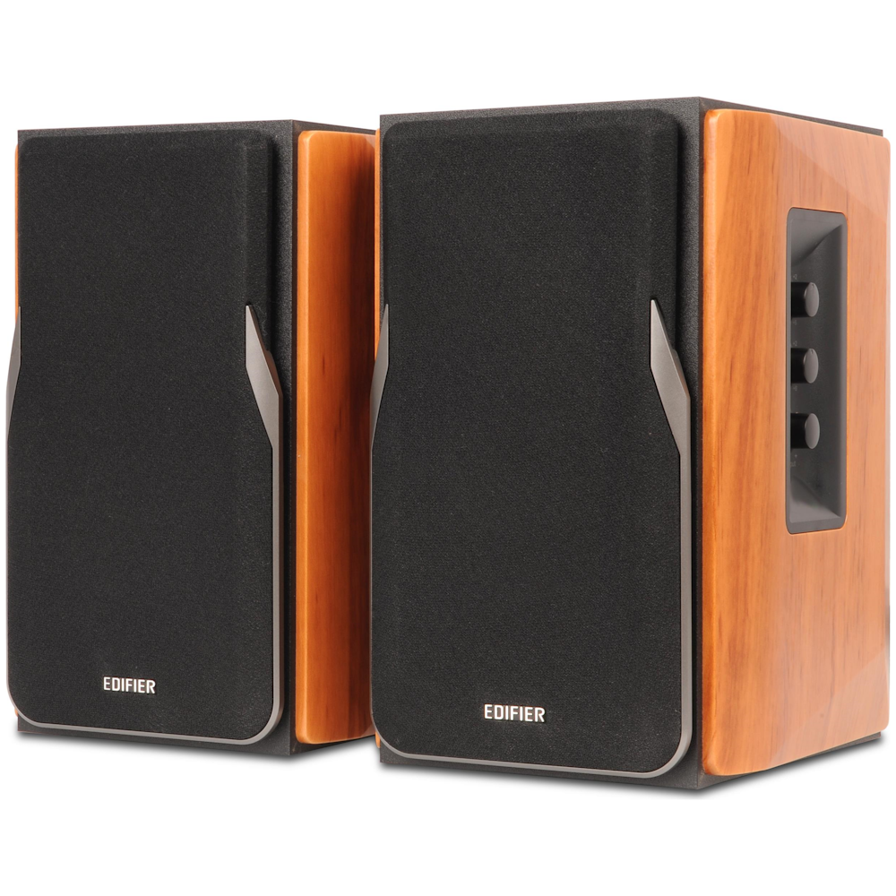 A large main feature product image of Edifier R1380T Active 2.0 Bookshelf Speakers