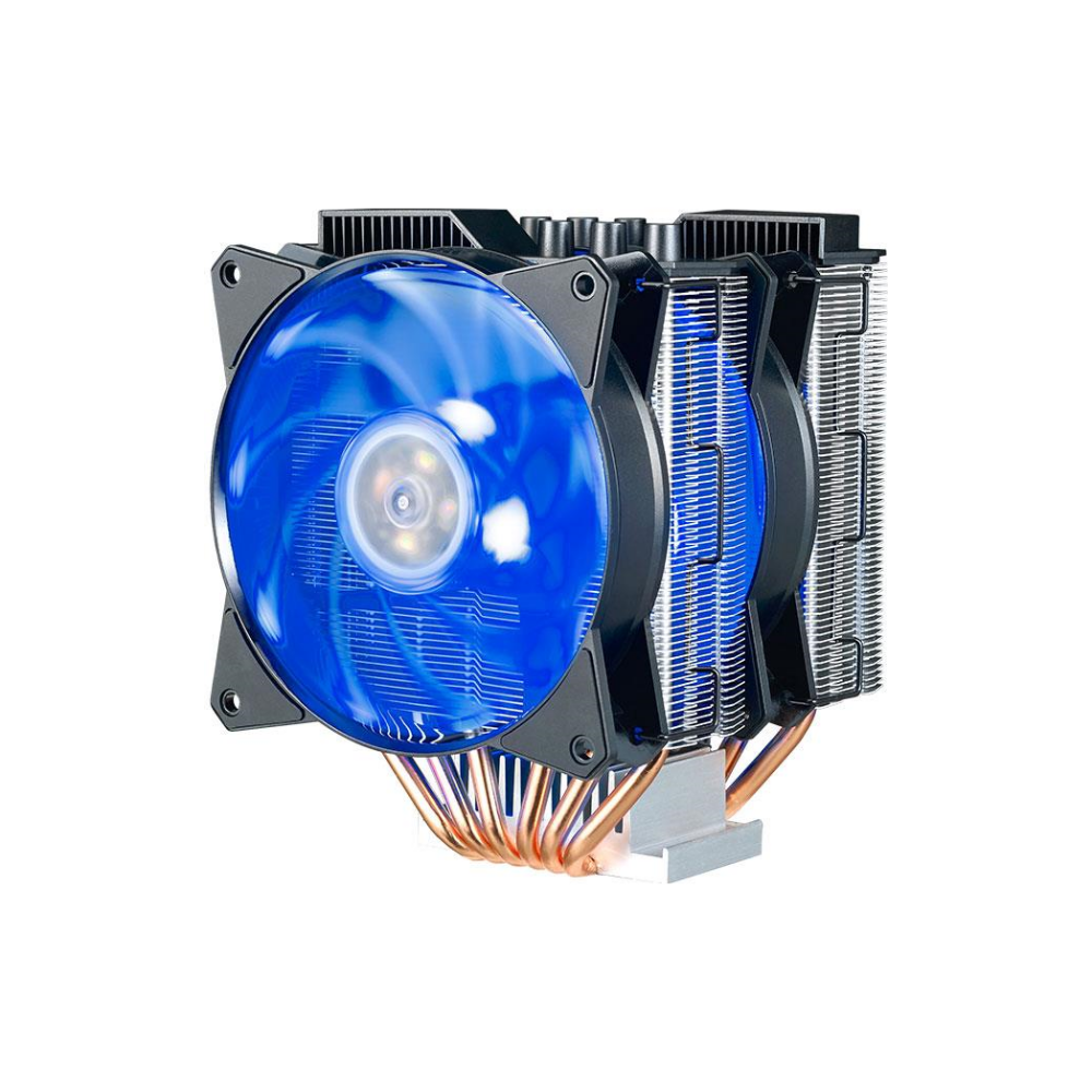 A large main feature product image of Cooler Master MasterAir MA620P CPU Air Cooler