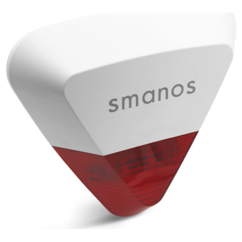 Product image of Smanos Battery-Powered Outdoor Siren - Click for product page of Smanos Battery-Powered Outdoor Siren