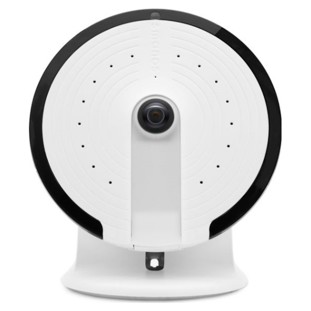 A large main feature product image of Smanos UFO Panoramic WiFi HD Camera