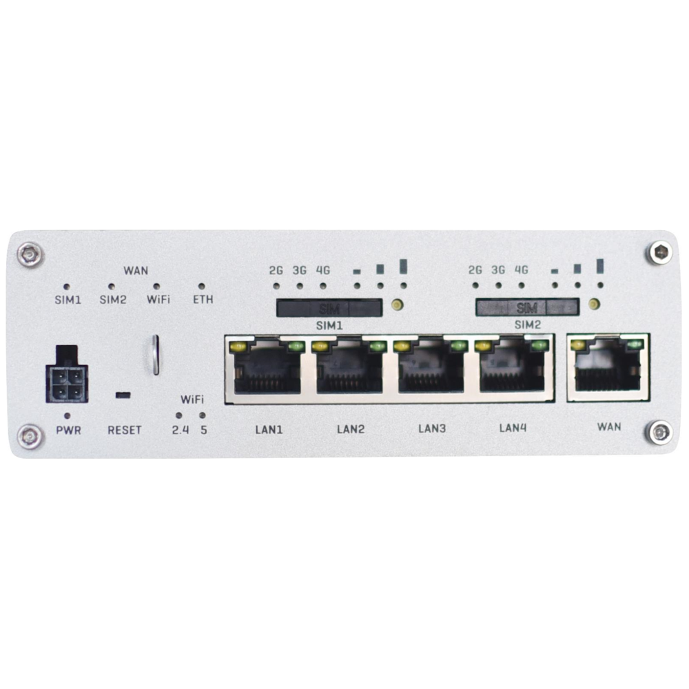 A large main feature product image of Teltonika RUTX12 Dual LTE CAT6 Router