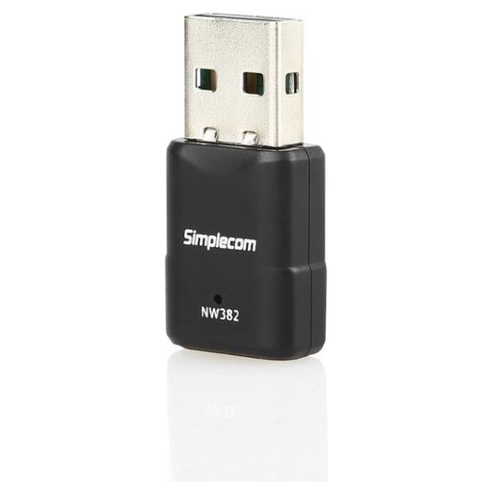 A large main feature product image of Simplecom NW382 Mini Wireless N USB WiFi Adapter