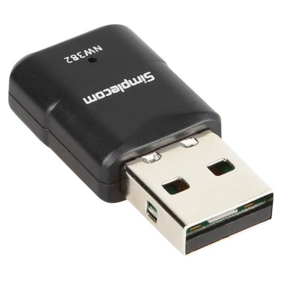 A large main feature product image of Simplecom NW382 Mini Wireless N USB WiFi Adapter
