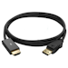 A product image of Simplecom DA201 1.8M 4K DisplayPort to HDMI Cable