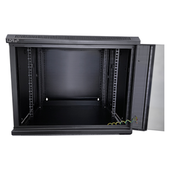 Product image of LDR Assembled 9RU Hinged Wall Mount Cabinet (600mm x 550mm) - Click for product page of LDR Assembled 9RU Hinged Wall Mount Cabinet (600mm x 550mm)