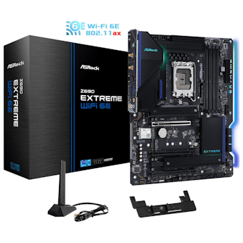 Product image of ASRock Z690 Extreme WiFi 6E LGA1700 ATX Desktop Motherboard - Click for product page of ASRock Z690 Extreme WiFi 6E LGA1700 ATX Desktop Motherboard