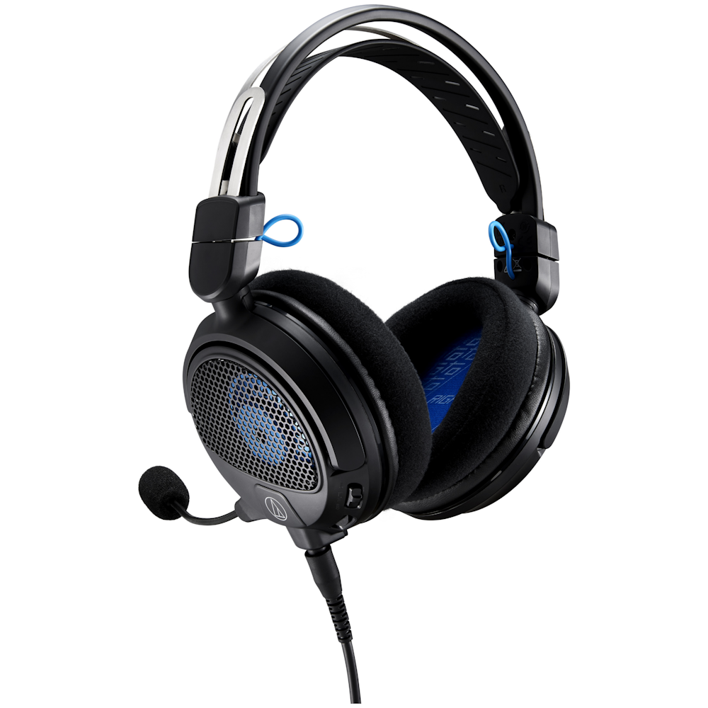 A large main feature product image of Audio-Technica ATH-GDL3 Open-Back Hi-Fi Gaming Headset - Black