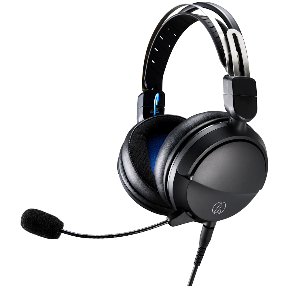 A large main feature product image of Audio-Technica ATH-GL3 Closed-Back Hi-Fi Gaming Headset - Black