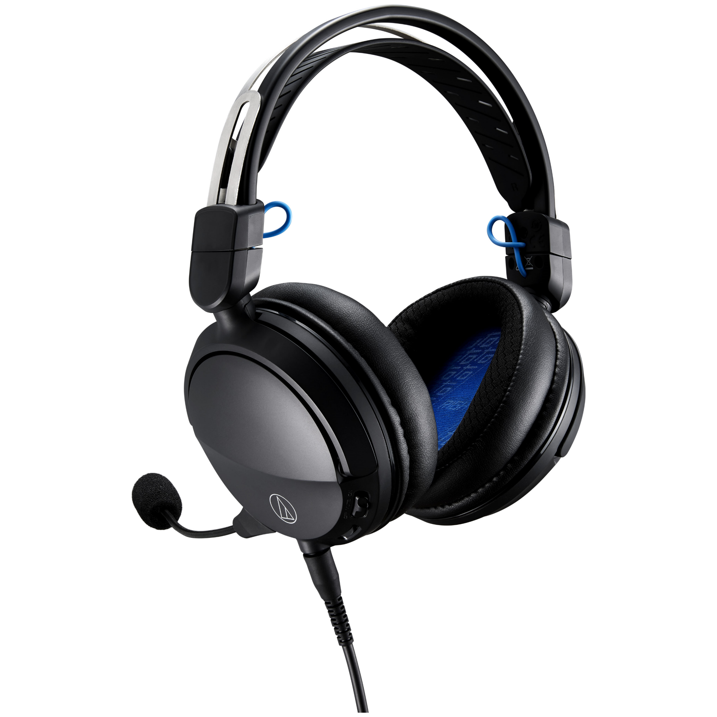 Audio Technica ATH GL3 Closed Back Hi Fi Gaming Headset Black