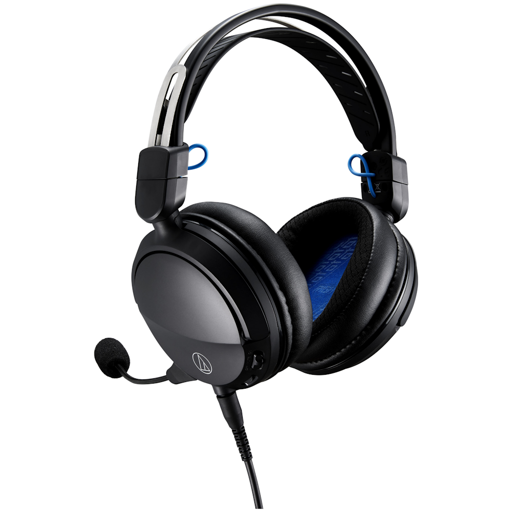 A large main feature product image of Audio-Technica ATH-GL3 Closed-Back Hi-Fi Gaming Headset - Black
