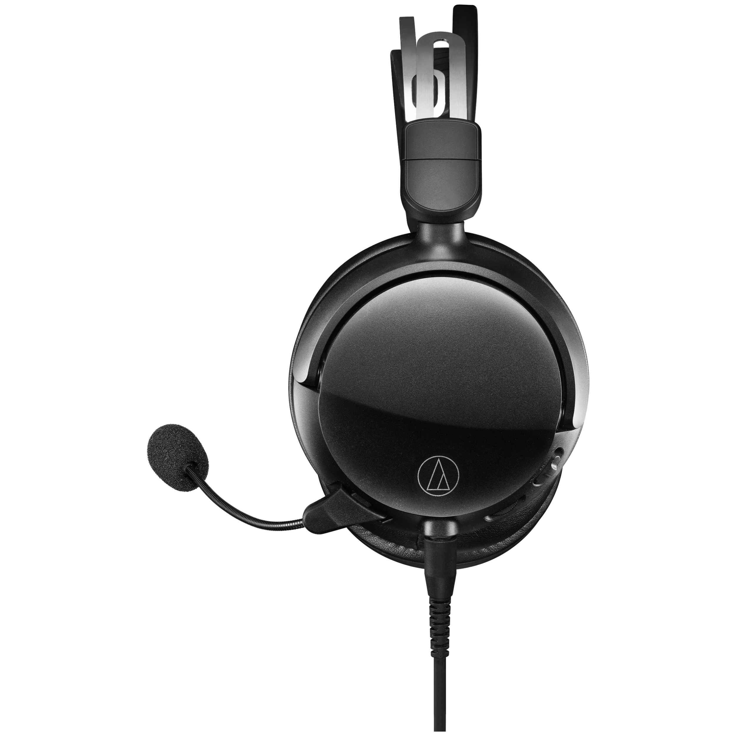 Audio Technica ATH GL3 Closed Back Hi Fi Gaming Headset Black