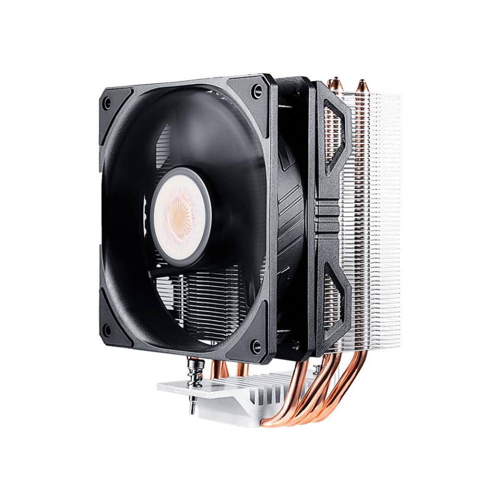 A large main feature product image of Cooler Master Hyper 212 EVO V2 R2 CPU Cooler