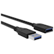 A small tile product image of Simplecom CA305 0.5M USB 3.0 SuperSpeed Insulation Protected Extension Cable