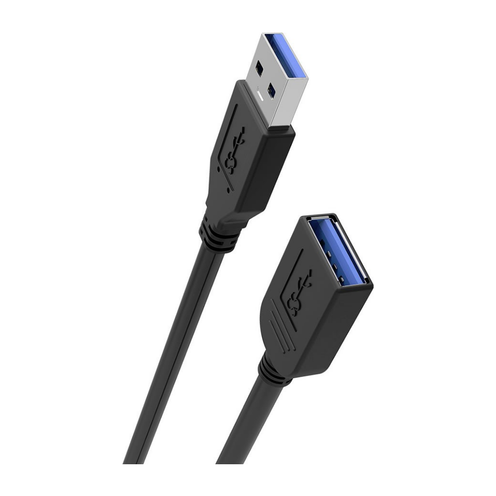 A large main feature product image of Simplecom CA305 0.5M USB 3.0 SuperSpeed Insulation Protected Extension Cable